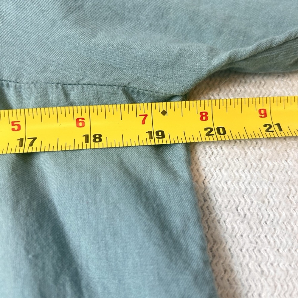 J Jill Embroidered Blouse Sz S Petite Floral 100% Cotton Lightweight Boho - Picture 13 of 13